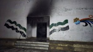 استمرار امتحانات مدرسة "نوى 21" بعد حريق الأمس ومدير التعليم يثني على مساعدة المواطنين