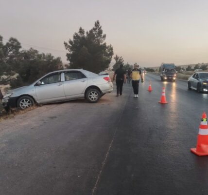 دمشق الريفية: مصرع شخص إثر تصادم مركبة بدراجته النارية على طريق الديماس