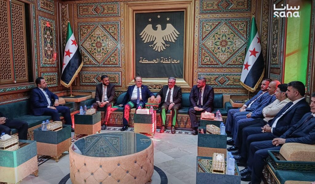 مناقشة تطوير التعليم بحضور وزير التعليم العالي ومحافظ الحسكة