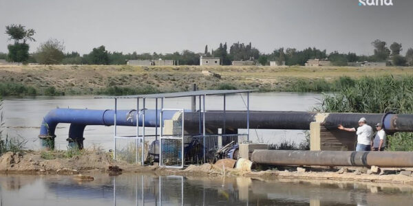 وزير الطاقة يعلن استئناف إمدادات مياه الشرب لأربع بلدات بريف دير الزور بعد توقف 14 عاماً