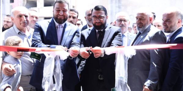 وزير العدل يدشن المجمع القضائي في الرستن بمحافظة حمص