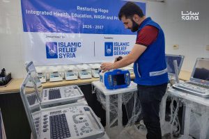 وصول معدات طبية جديدة لدير الزور من منظمة الإغاثة الإسلامية لدعم القطاع الصحي