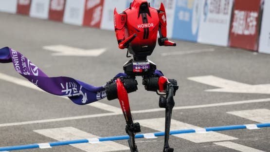 إنجاز غير مسبوق: روبوت من الصين يحقق لقب العداء الأسرع على الإطلاق