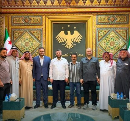 اجتماع حكومي في الحسكة لعودة سكان تل تمر واستمرار إصلاح نظم الكهرباء