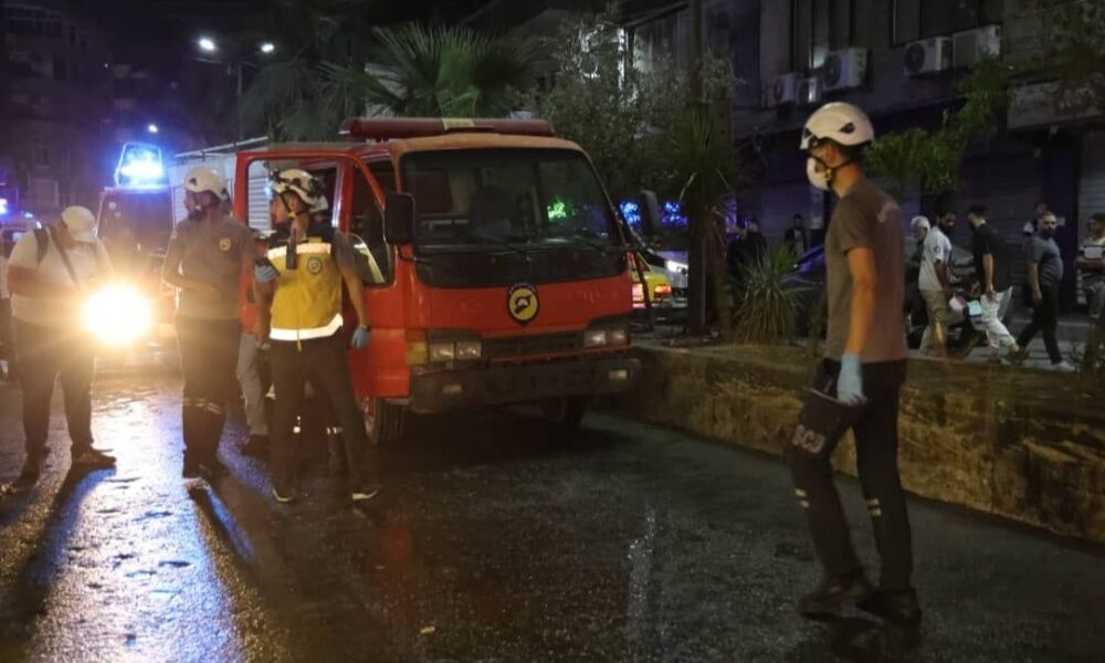 "الجهات المختصة تعلن إكمال عمليات التدخل إثر انفجار حافلة الركاب في جرمانا"