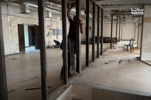 انطلاق أعمال ترميم مبنى التنمية الريفية في دير الزور