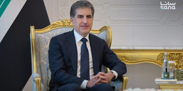 بارزاني: سوريا تستطيع تحت قيادة الرئيس الشرع التوجه نحو مستقبل ‏أكثر نوراً لجميع مواطنيها