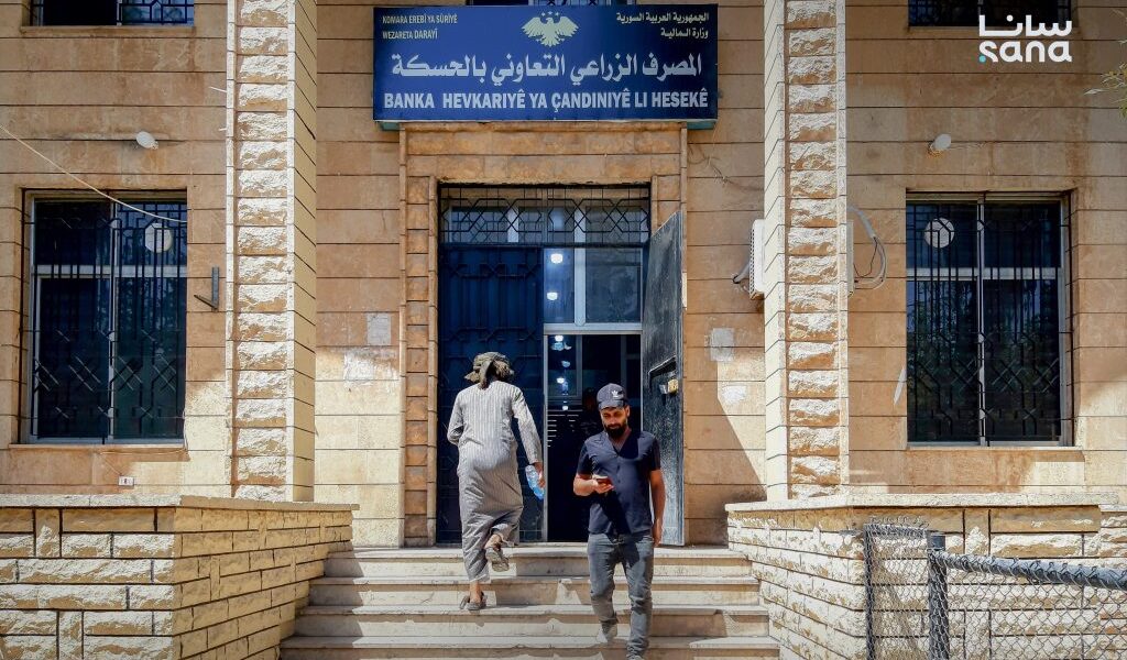 بدء صرف مستحقات الحبوب للمزارعين من قبل المصرف الزراعي في الحسكة