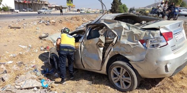 مصرع ثلاثة أفراد وإصابة 36 في حوادث طرق وحرائق أمس في أنحاء الوطن