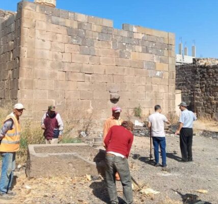 معبد «تيكه» الروماني.. رمز لحضارة حوران وفن الإبداع في الحجر البازلتي