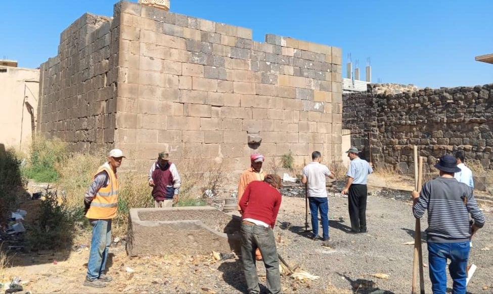 معبد «تيكه» الروماني.. رمز لحضارة حوران وفن الإبداع في الحجر البازلتي