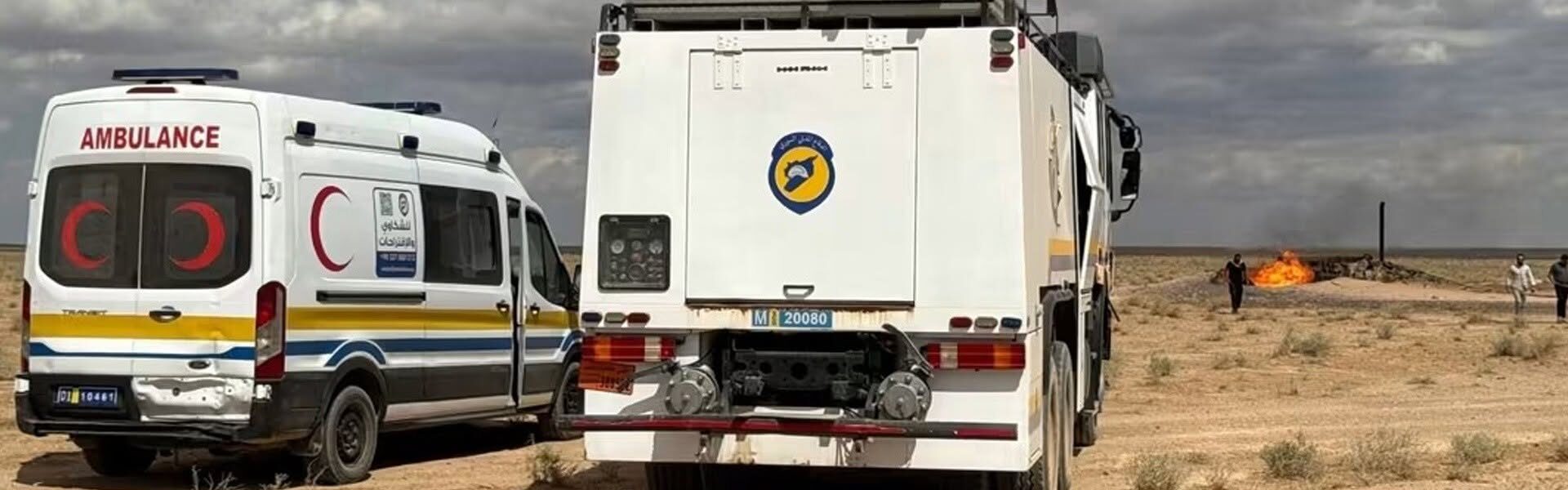 السيطرة على حريق في خط غاز بمنطقة الشولا في ريف دير الزور