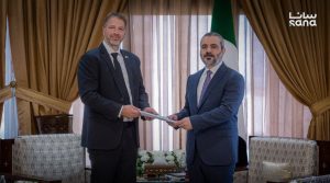الشيباني يرحب بسفير مملكة الدنمارك ويتلقى نسخة من وثائق اعتماده