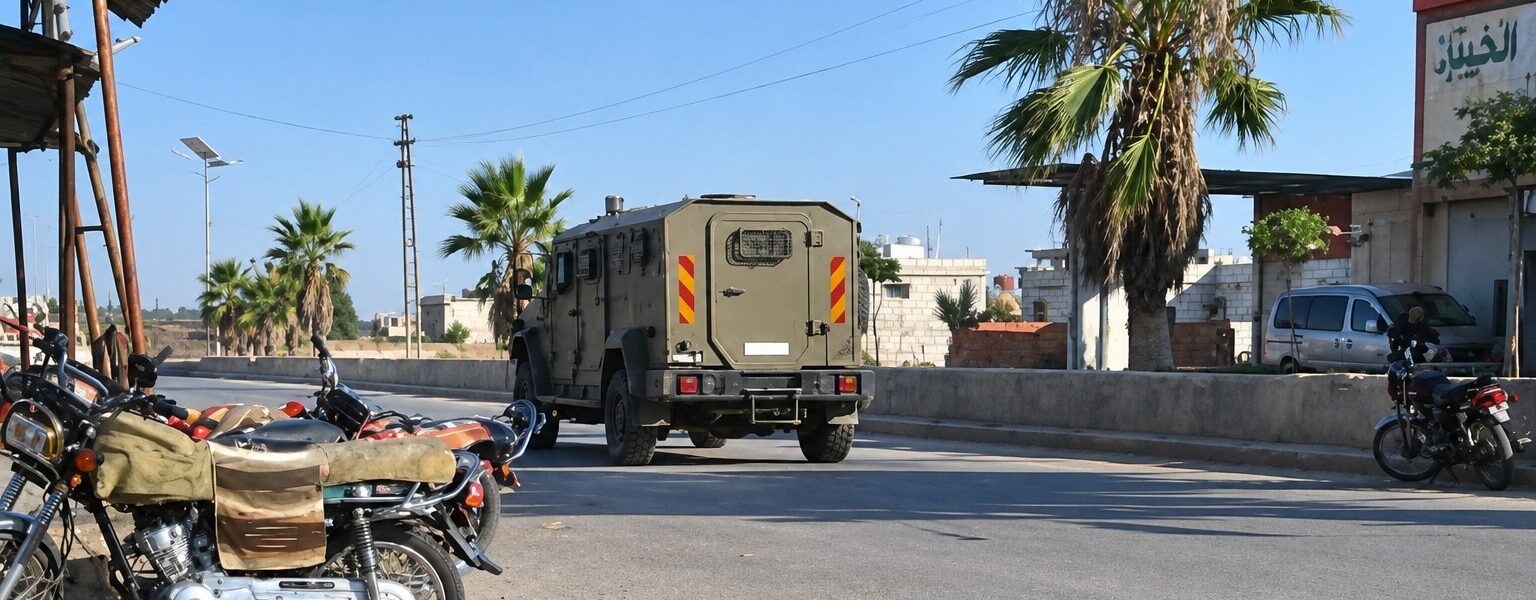 القوات الإسرائيلية تتغلغل في منطقة صيدا الجولان وتقيم نقطة تفتيش لتفتيش العابرين