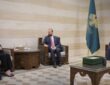 المصطفى يناقش مع ممثلة السويد سبل تعزيز الروابط وعودة اللاجئين السوريين بسلام.