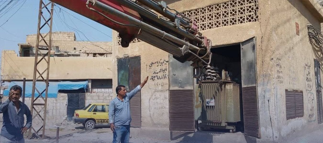 تحسين كهرباء الحسكة بتركيب محولات جديدة لتعزيز الاستقرار