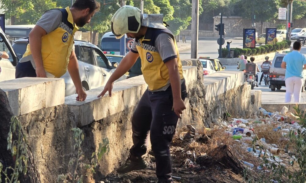 حادث انفجار بسبب بقايا نزاع في حي السريان بحلب