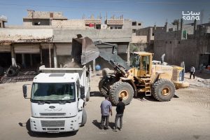 حملة "بأيدينا نخليها أجمل" تنطلق في مدينة الميادين لإنجاز أعمال النظافة