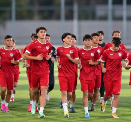 شبابنا يستمرون في استعداداتهم لملاقاة لبنان في دوري غرب آسيا