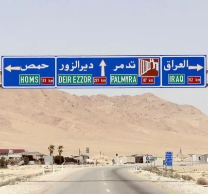 مصرع فرد وإصابة آخرين إثر تدهور شاحنة على طريق دير الزور – تدمر