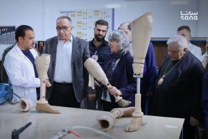 افتتاح جديد لقسم الأطراف الصناعية في مستشفى القامشلي الوطني