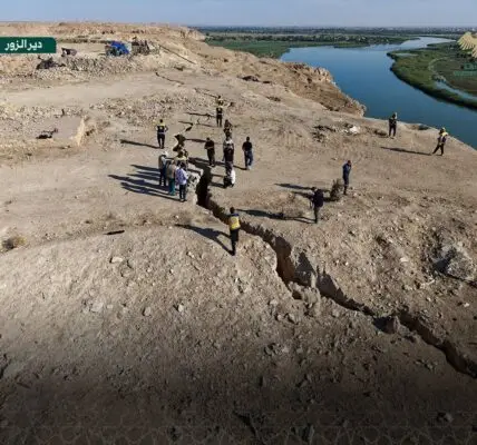 التحليل الفني يكشف أسباب الانهيارات الأرضية في الباغوز بدير الزور