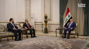الشيباني يناقش مع الرئيس العراقي تعزيز الشراكة الاقتصادية والأمنية