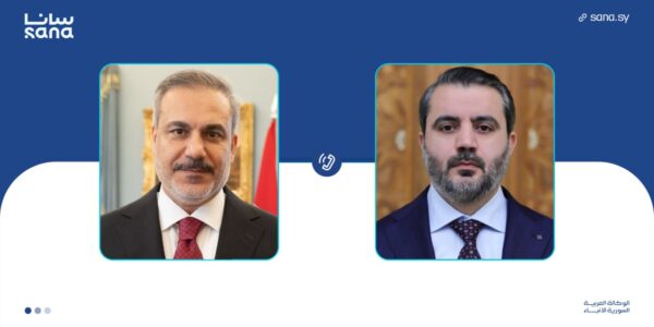 الشيباني يناقش هاتفياً مع نظيره التركي العلاقات الثنائية وتطورات الأوضاع في المنطقة