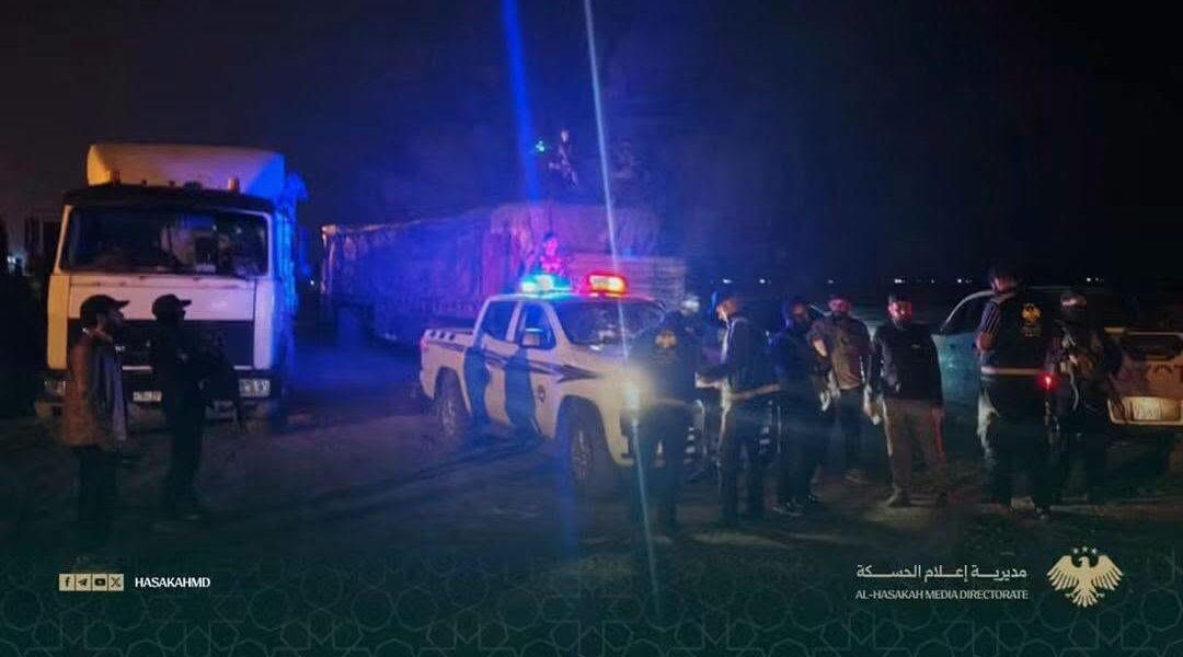 القبض على مركبات تنقل مادة التنر لتوزيعها بشكل غير قانوني في الحسكة