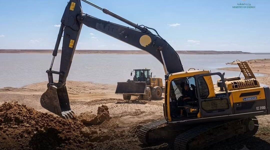 ترميم سد معيزيلة في دير الزور لتحسين جمع مياه الأمطار والسيول