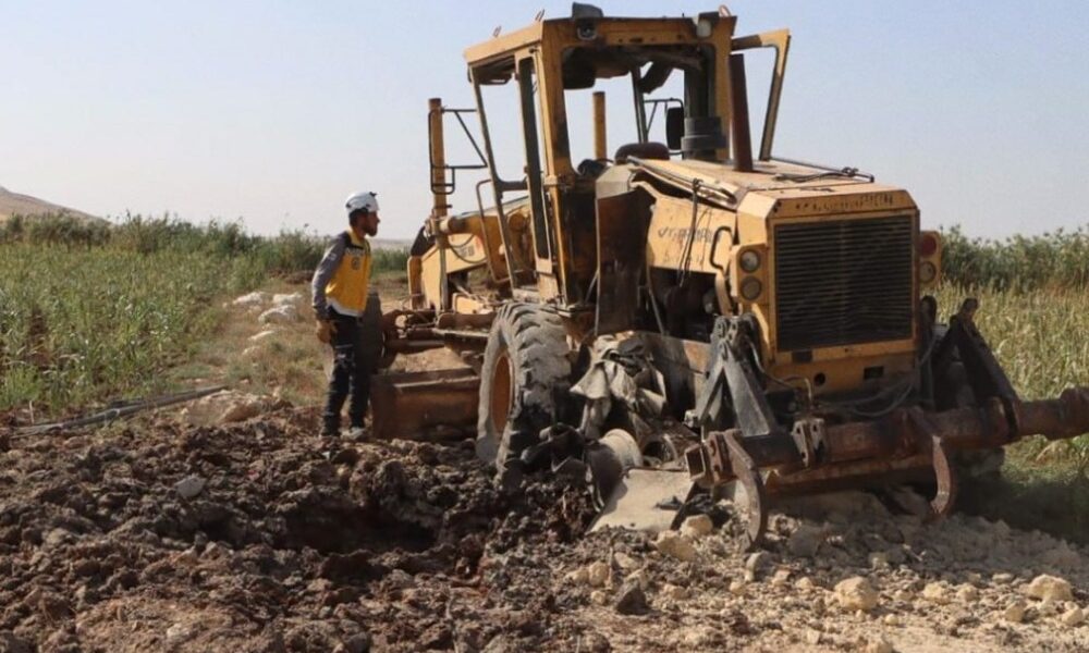 تعرض رجل وطفل لجروح جراء انفجار لغم جنوب حلب