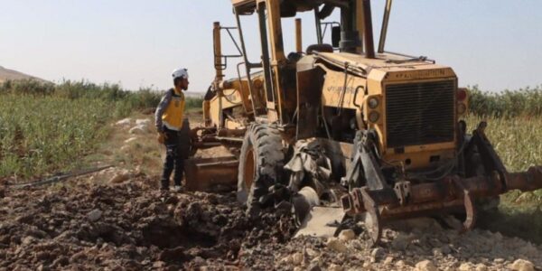 تعرض رجل وطفل لجروح جراء انفجار لغم جنوب حلب