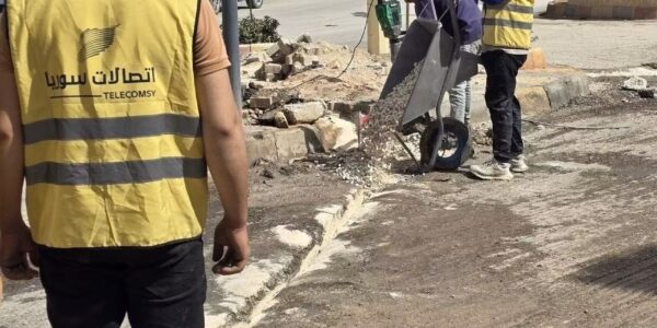 شركة اتصالات سوريا تطلق مشروع شبكة الفايبر في معرة النعمان.. تقدم تكنولوجي في ريف إدلب