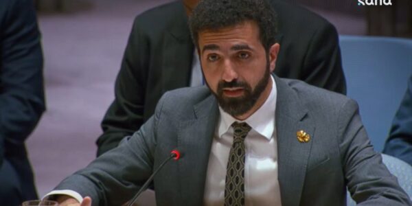 علبي: سوريا تطالب بمساندة عالمية لإنهاء النزوح الداخلي وإغلاق المخيمات.