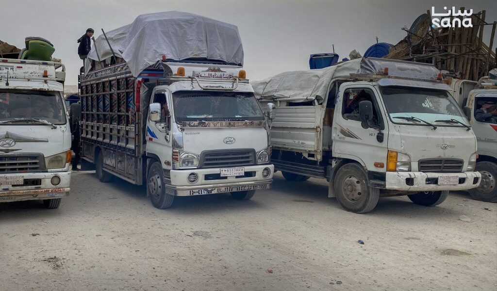 عودة 358 عائلة نازحة من الحسكة إلى موطنها في رأس العين