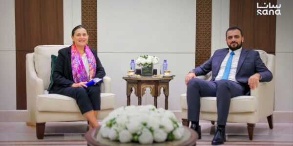 قاديش يناقش مع الممثلة المقيمة للأمم المتحدة تدشين منصة إلكترونية للتعاون العالمي