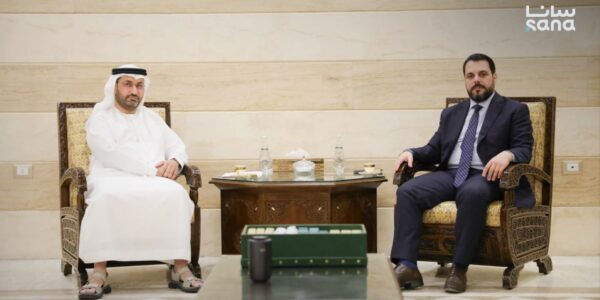 مستشار الشؤون العربية بالخارجية يناقش تعزيز الشراكة مع سفير الإمارات في دمشق